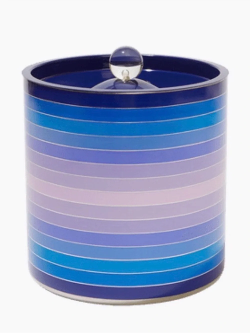 ✨ Jonathan Adler Scala Ice Bucket | Blue Ombré Double-Wall Stainless Steel | NIB